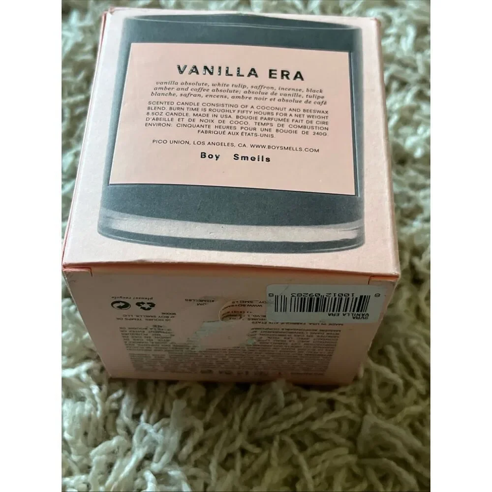 Ash Boy Smells Candle | 50 Hour Long Burn | Coconut & Beeswax Blend | Luxury